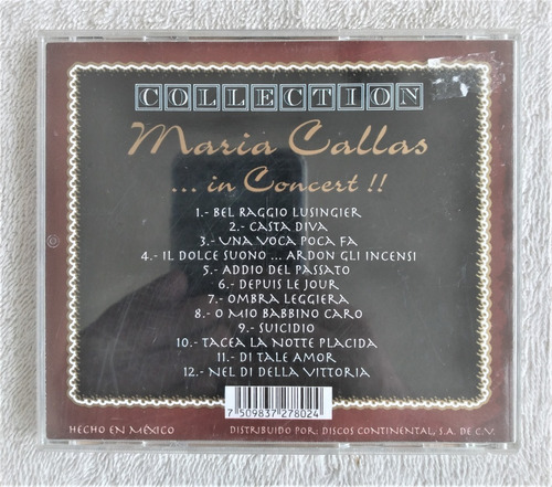 Maria Callas Cd Maria Callas En Concierto Collection (Usado)