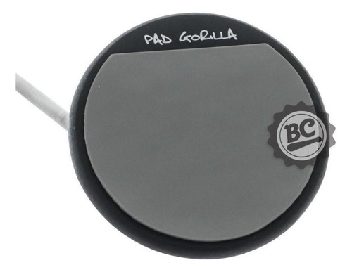 Pad De Estudo Gorilla Clássico 6¨ Cinza Pgr6c