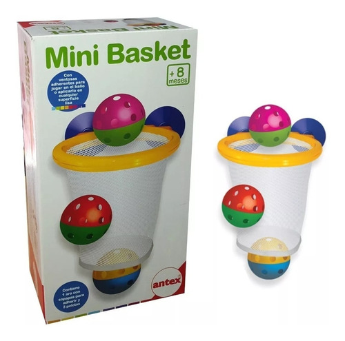 Juego Mini Basket Bebes Antex Casa Valente