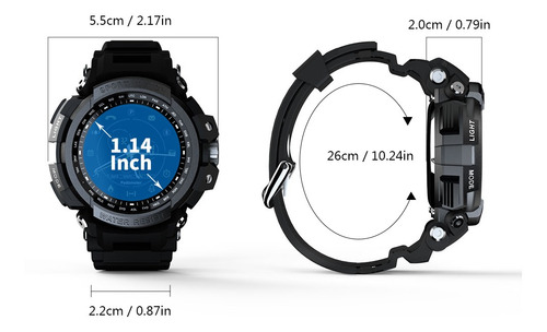 Lokmat Mk28 - Reloj Inteligente (pantalla De 1,14 Pulgadas,