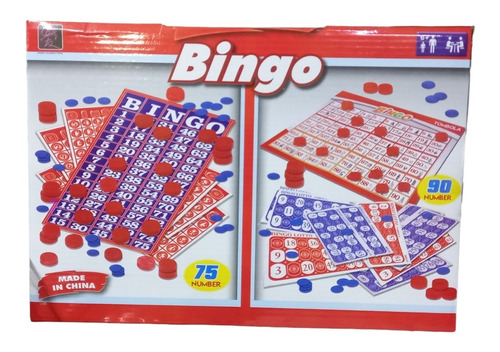 Juego Bingo Lotto Lotería 90 Y 75 Números 24 Cartones