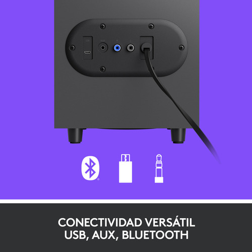 Pc Speakers Con Subwoofer Logitech Z407 Negro