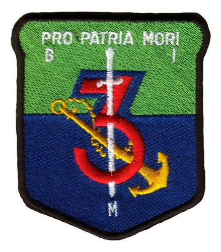 Parche Bordado Armada Argentina Batall N Infanter A 3 Bim3