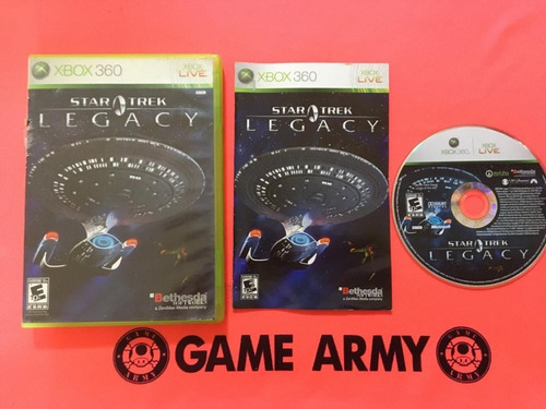 Star Trek Legacy Xbox 360 Original
