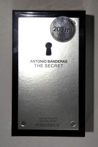 Perfume The Secret Antonio Banderas 200ml 6.75fl Oz
