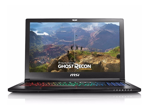 Laptop Gamer Msi Gs63vr Stealth Pro I7 15.6' 16gb 1tb 256ssd