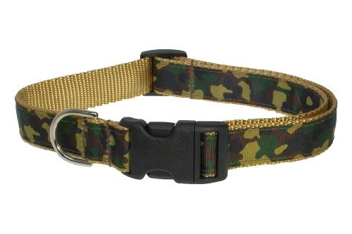 Sassy Perro Desgaste 13  Camuflaje De 20 Pulgadas Collar De 