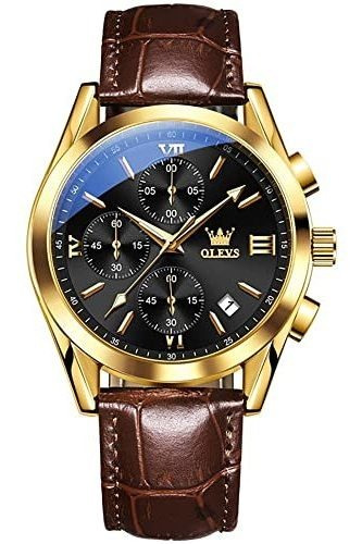 Reloj De Ra Para Hom - Reloj Cronógrafo De Cuarzo Para Hombr