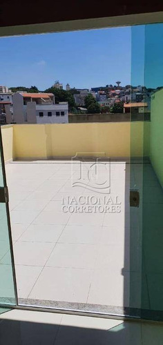 Cobertura Com 3 Dormitórios À Venda, 170 M² Por R$ 570.000,00 - Vila Curuçá - Santo André/sp - Co4538