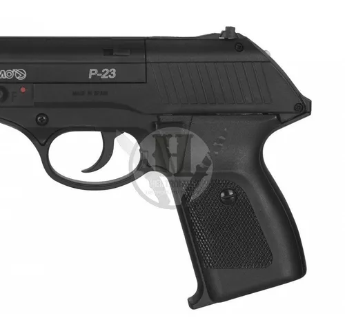 Pistola Gamo P-23 Co2 12 Tiros Estriado 400fps Doble Accion