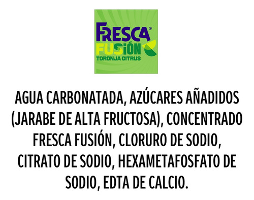 Refresco Coca Cola+ Fresca Fusión + Ciel 8 Piezas 2l C/u