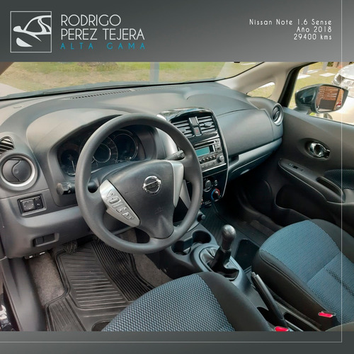 Nissan Note 1.6 Mt Sense Oportunidad!! Pocos Kilómetros!!