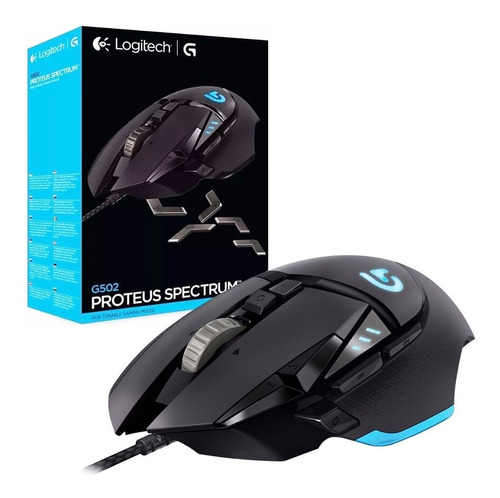 Mouse Gamer Logitech G502 Proteus Rgb 11 Botones Fortnite