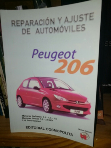 Manual Peugeot 206 Editorial Cosmopolita