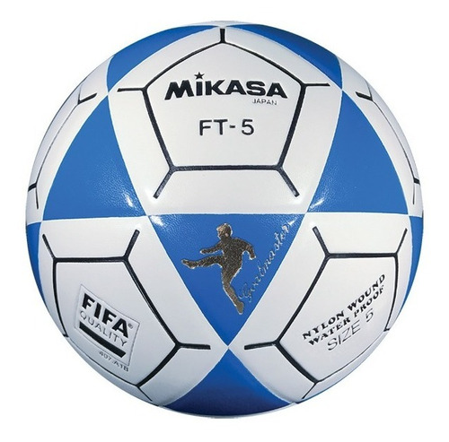 Balón De Fubtol Mikasa Ft5 Blanco/azul