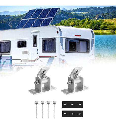 2 Soportes Para Paneles Solares, Resistentes, Para Barcos,