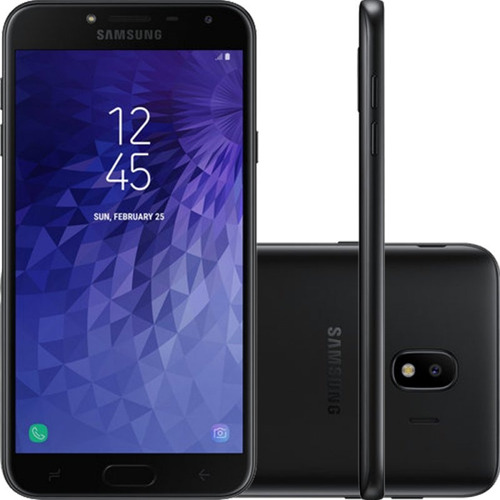 Celular Samsung Galaxy J4 Preto 32gb Tela De 5.5  Dual C