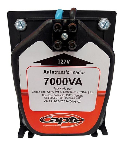 Autotransformador 7000va Borne 110v/220v