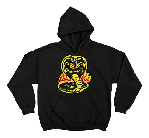 Buzo Canguro Cobra Kai Negra Karate Kid Infantil