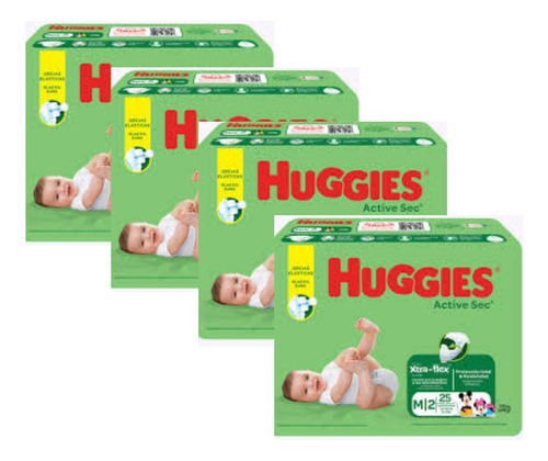 Huggies Et 2 X 200 Unidades - Unidad a $5312