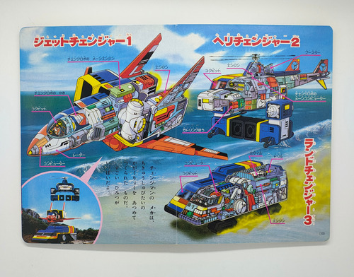 Livro Terebi Ehon Changeman 36 Original Kodansha