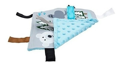 Imagen 2 de 5 de Lovey Manta Para Masticar Diseño De Gato Polar