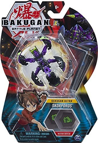 Bakugan Ultra, Skorporos, 3 Pulgadas De Figura De H728w