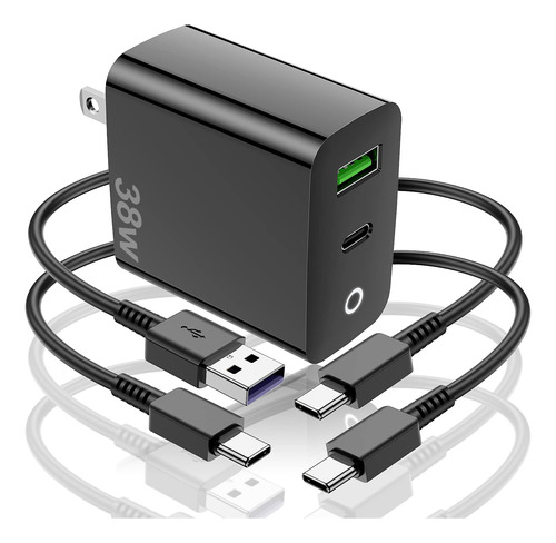 Kit Cargador Tipo C Super Rapido 38 W Doble Puerto (usb-c 20