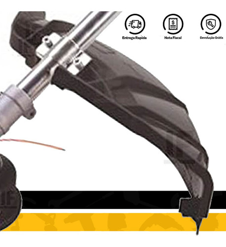 Roçadeira A Gasolina 43cc Lynus Lâmina E Carretel Lynus Rl2