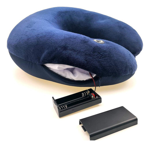 Hooshing Almohada Vibratoria Para El Cuello Terapia De Masaj