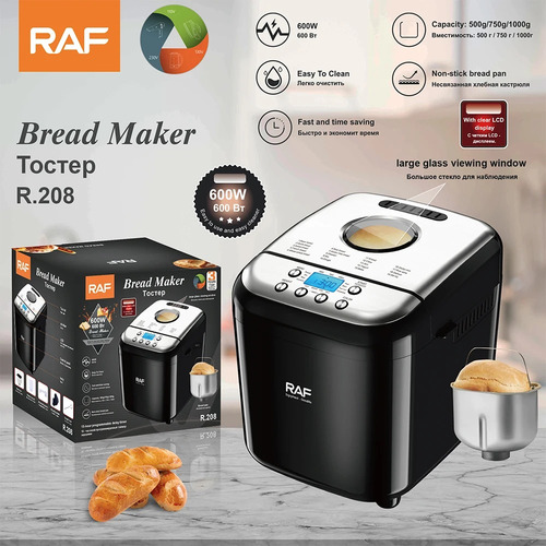 Máquina Para Hacer Pan Con Horno Eléctrico 600w R
