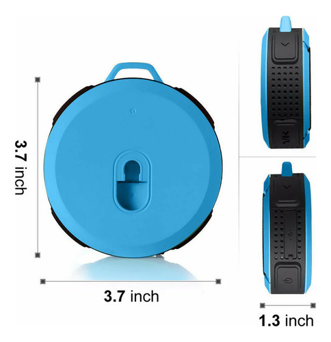 Mini Altavoz Portátil (rojo)