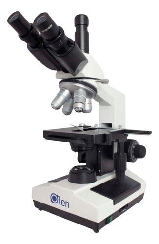 Kit Microscópio Trinocular Acromático 1600x + Câmera 2mp
