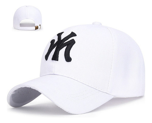 Gorra De Béisbol De Pareja Con Letras Bordadas A Prueba De S