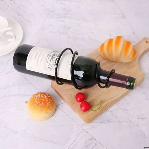 Soporte De Pared De Hierro Para Botellas De Vino, Estantes F