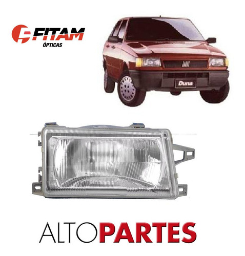 Optica Fiat Duna 1996 Idea  Fitam  Izquierda O Derecha