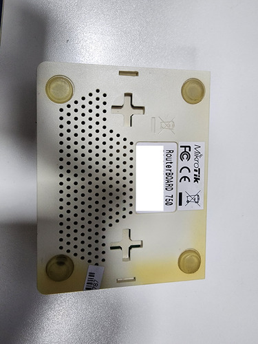 Roteador Mikrotik Routerboard Rb750 (Usado)
