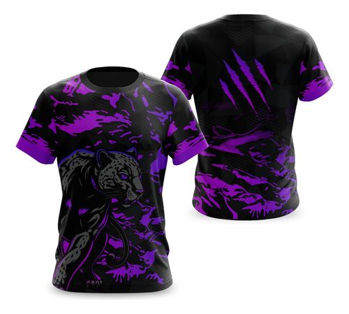 Arte Em Vetor Camiseta Interclasse Onça Roxa