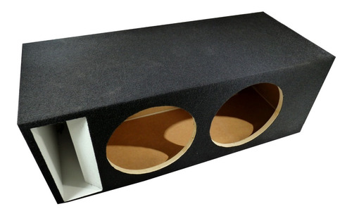 Cajon Porteado 2 X10 Pulgadas Subwoofers 3.2 Pies Cubicos 34hz Salida De Laberinto