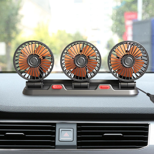 Ventilador De Refrigeración De Coche De Triple Cabezal Girat