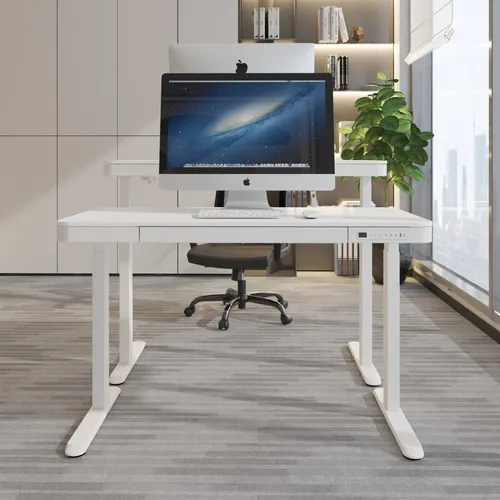 Escritorio Electrico - Standing Desk - Retiro En Deposito Blanco