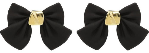 Aguja Delicado Simple Tiny Bow Tie Ribbon Stud Pendientes A