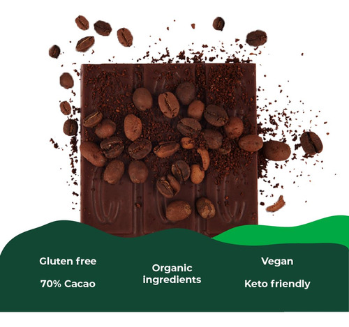 Exoticcao Paquete De 8 Trozos De Café Crujiente Barras De Ch