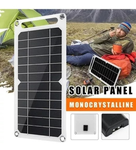 5v Alta Potência Painel Solar Resistente A Água P/ Celular
