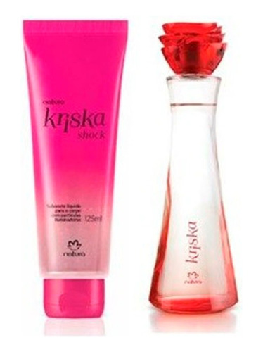 Set Kit Perfume Kriska Clásica Natura 100 Ml