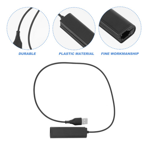 Adaptador Rj9 Hembra A Usb Macho Para Computadora Portátil