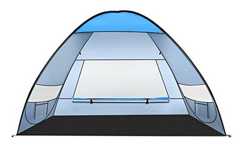 Tenta De Playa Pop Up Shade: Grande Upf 50+ Mantel De Nsdlj