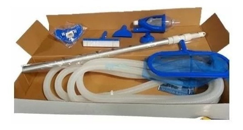 Imagen 4 de 6 de Kit De Mantenimiento De Lujo Con Barredora Para Alberca