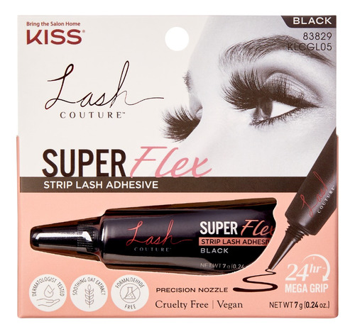 Pegamento De Pestañas Postizas Kiss Lash Couture Super Flex