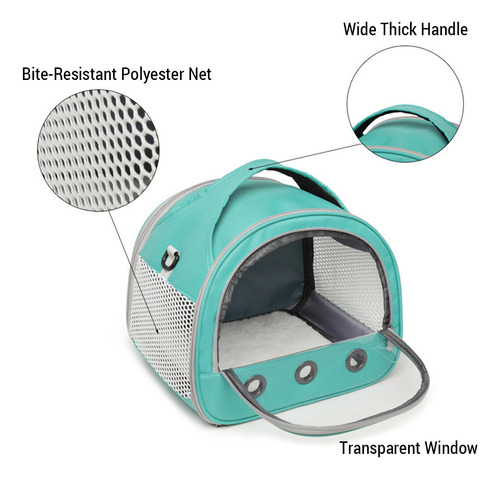 Bolsa Pequeña Para Mascotas Portátil Para Hámster, Transpira